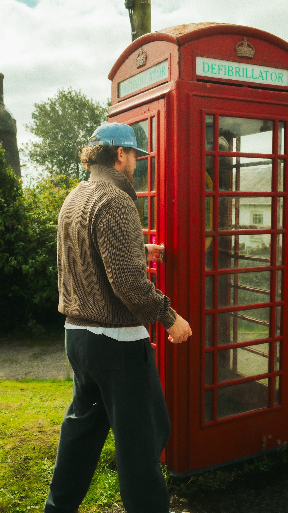 FISHERMAN 1/4 ZIP - ACID BROWN