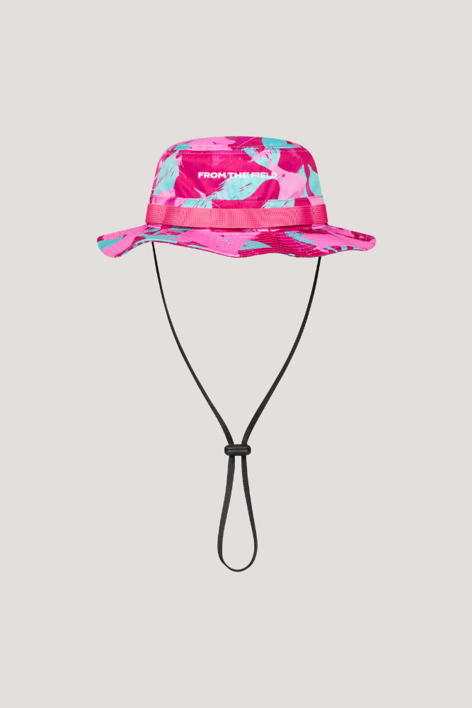 FLAMINGO SPRING BOONIE - PINK & BLUE