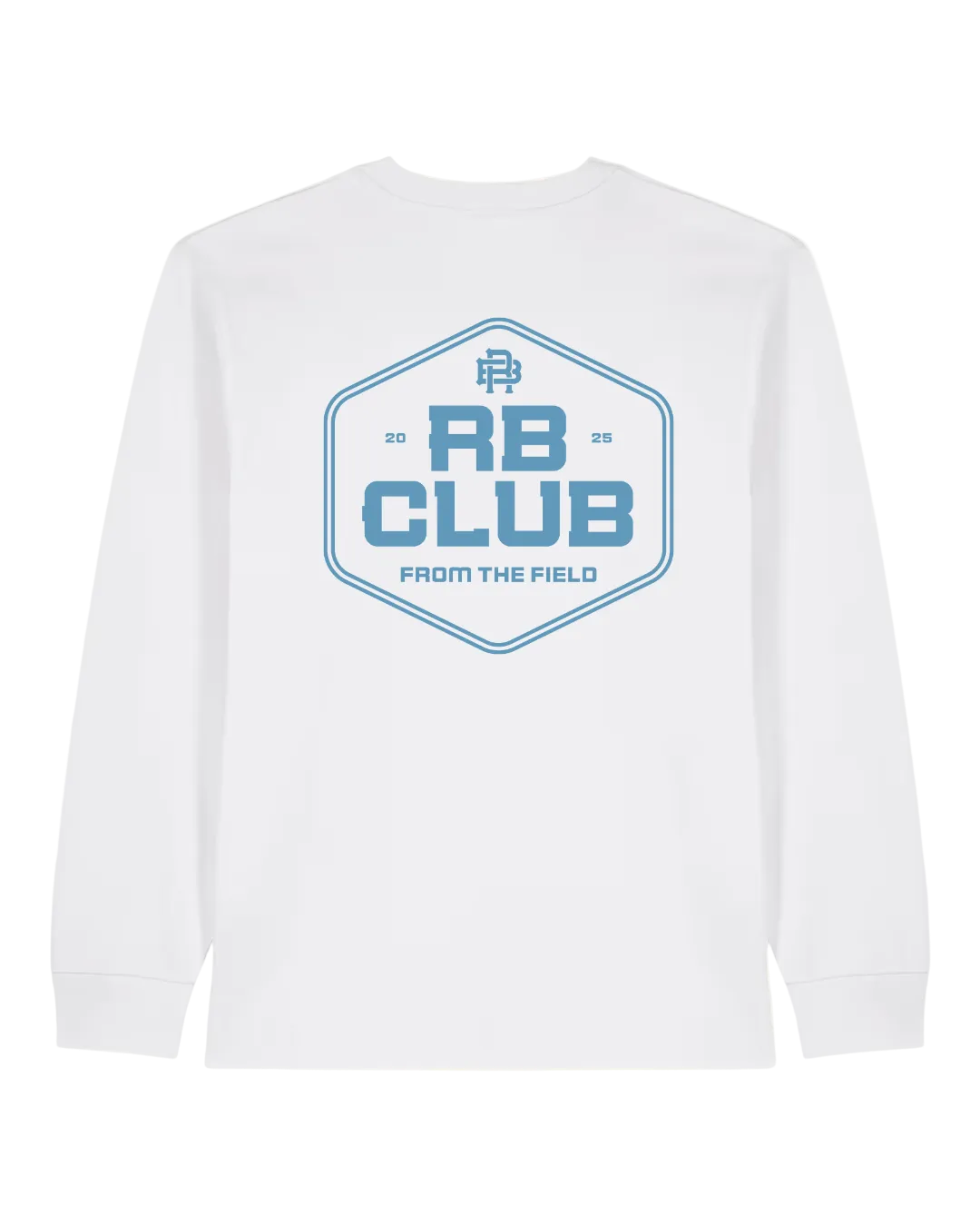HEAVY WEIGHT LONG SLEEVE TEE - WHITE