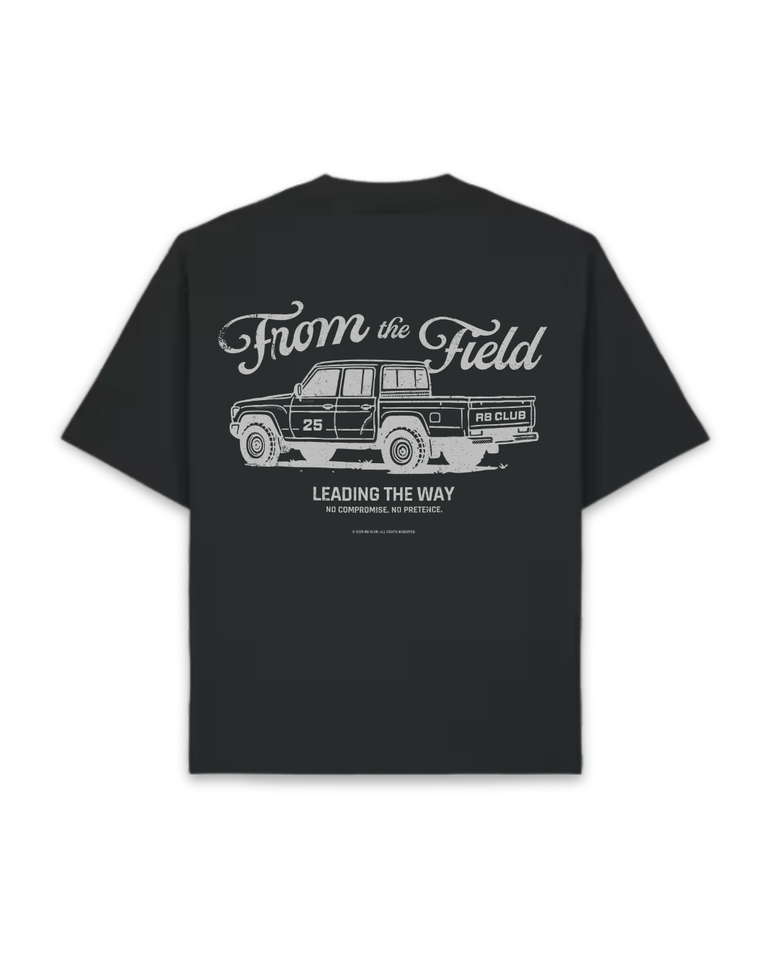 TRUCKER TEE - BLACK