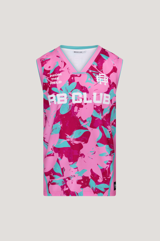 FLAMINGO SPRING VEST - PINK & BLUE