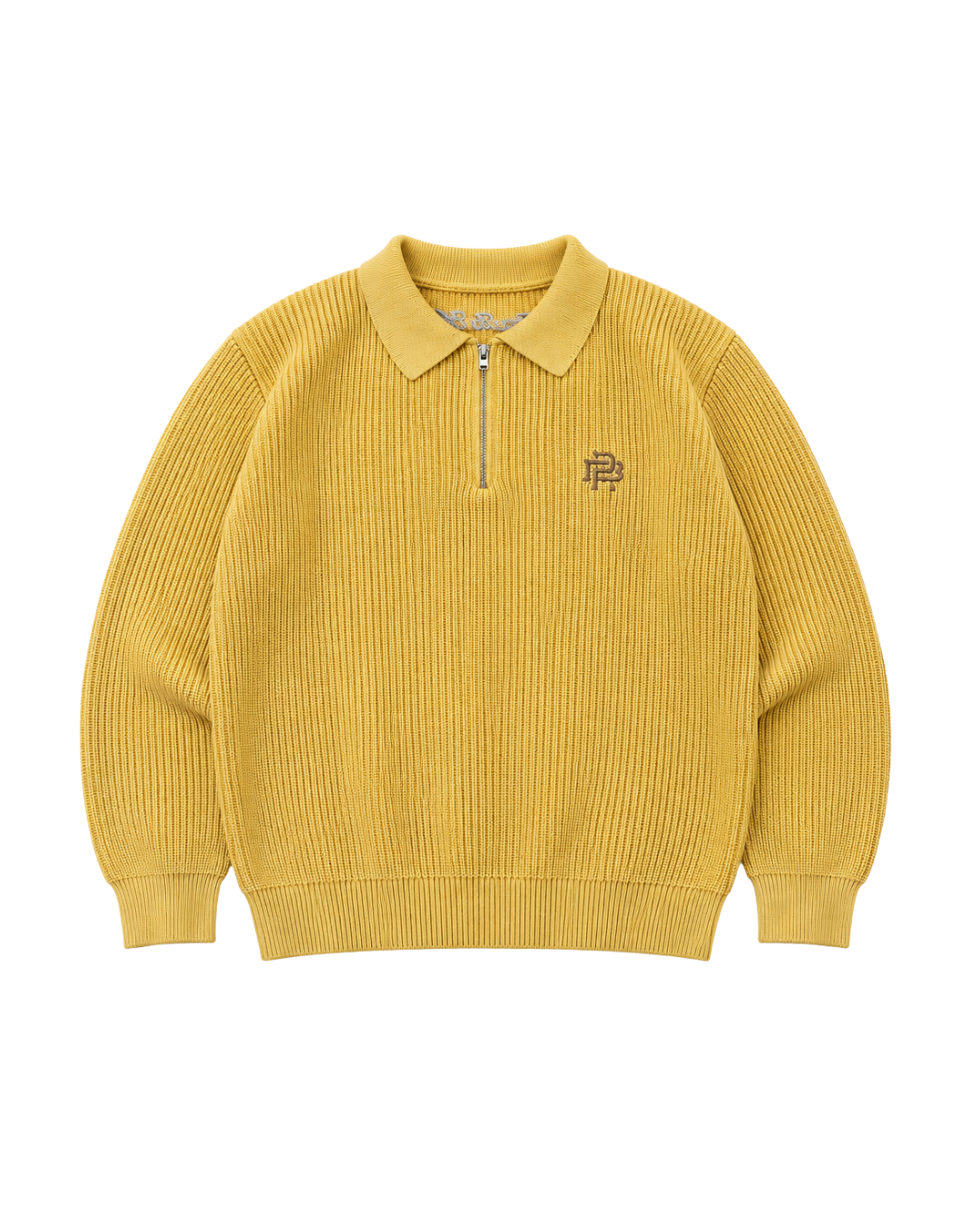 FISHERMAN 1/4 ZIP - ACID YELLOW