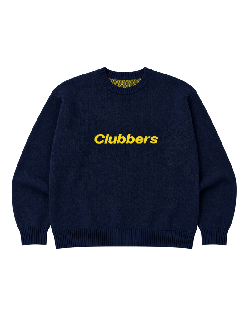 CLUBBERS KNIT - NAVY