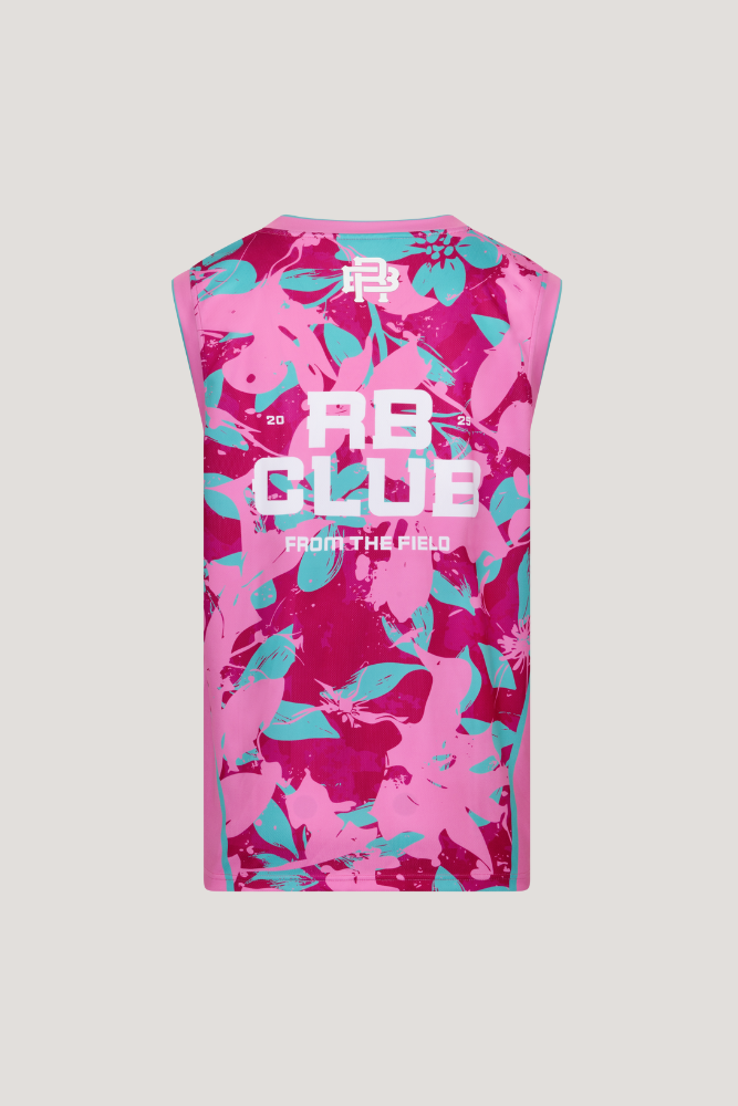 FLAMINGO SPRING VEST - PINK & BLUE