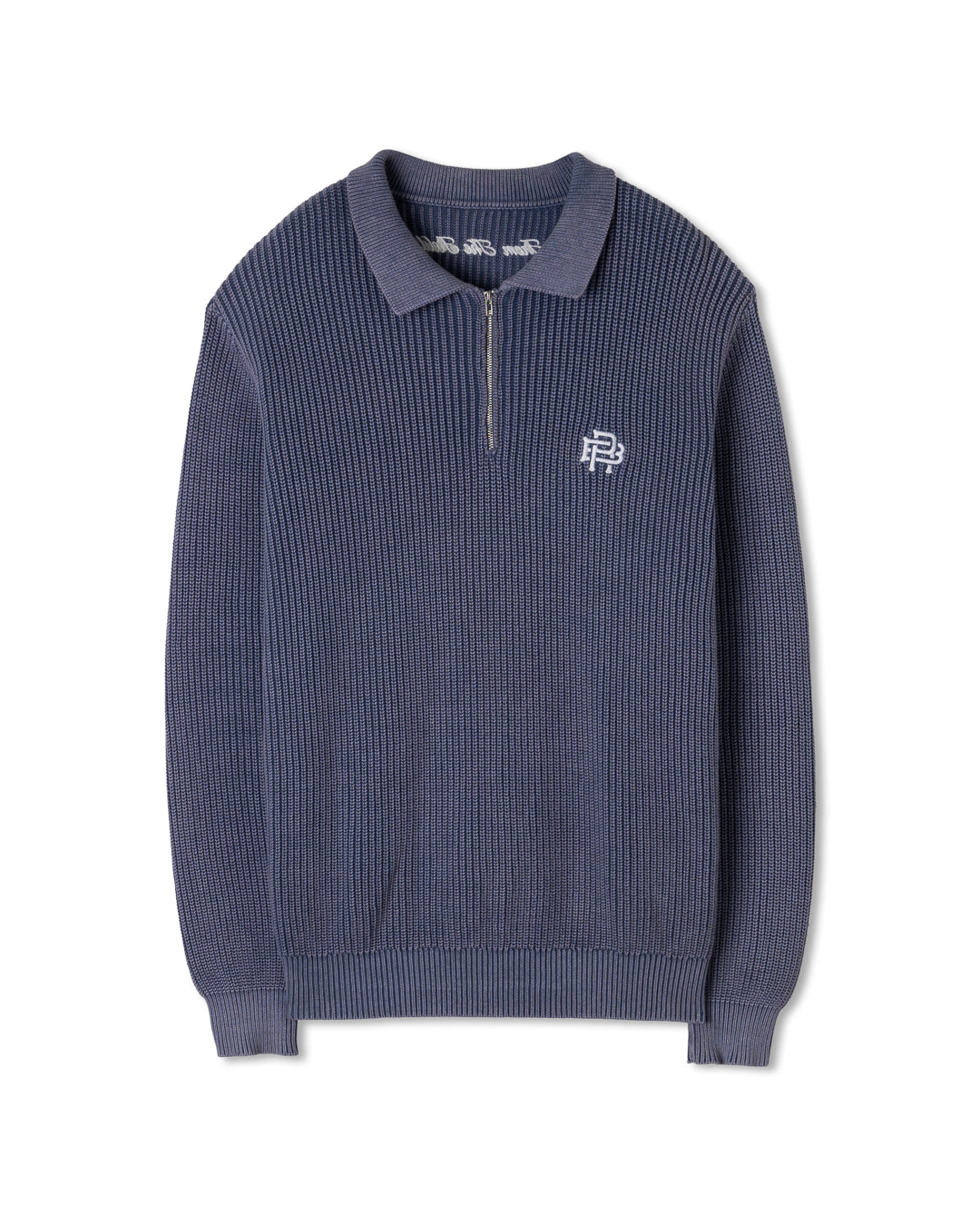 FISHERMAN 1/4 ZIP - ACID BLUE