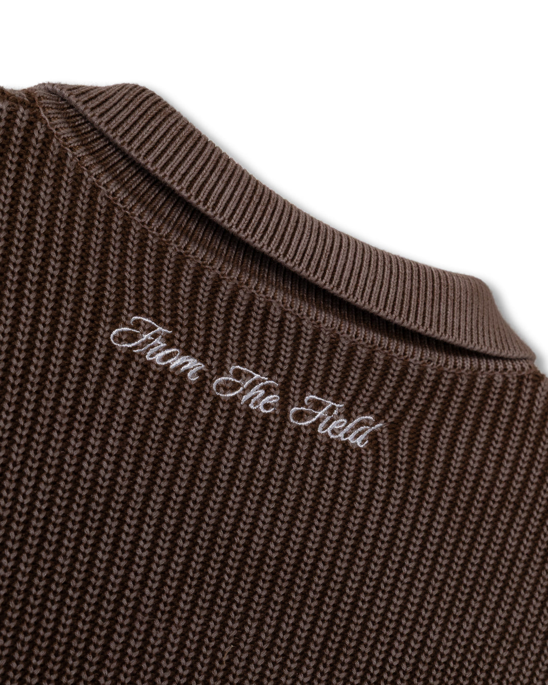 FISHERMAN 1/4 ZIP - ACID BROWN
