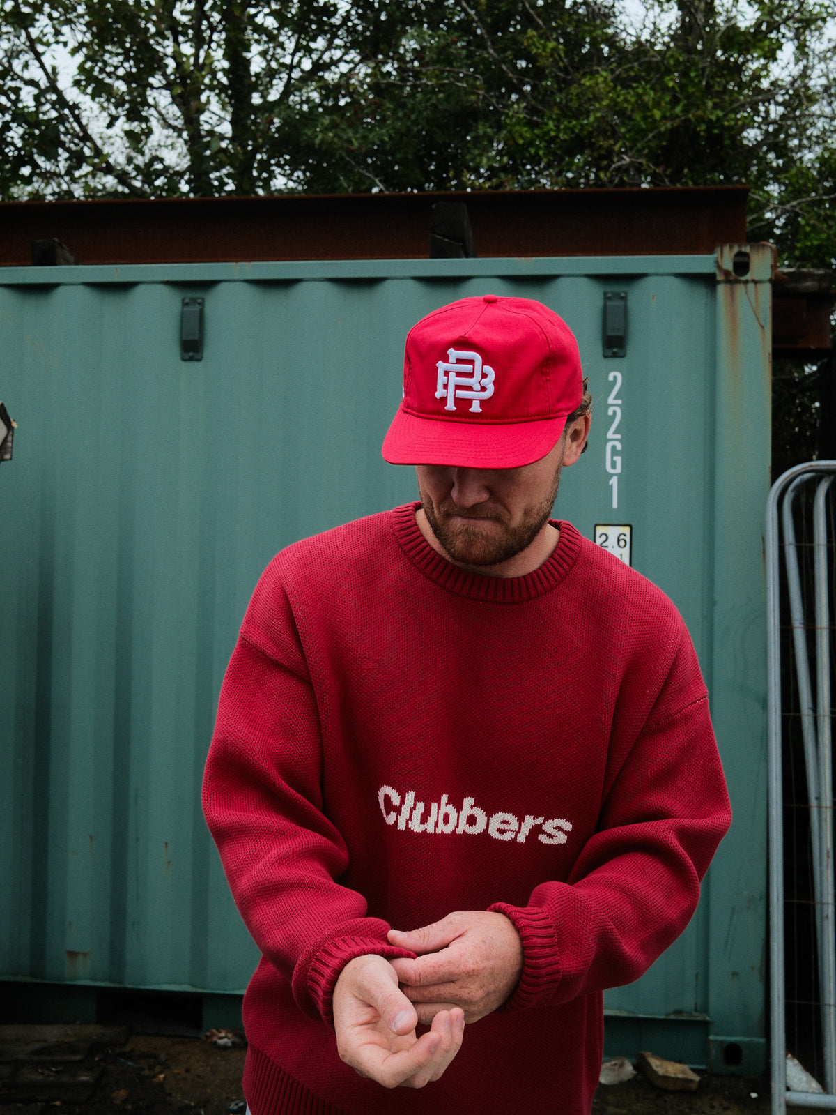 CLUBBERS KNIT - RED