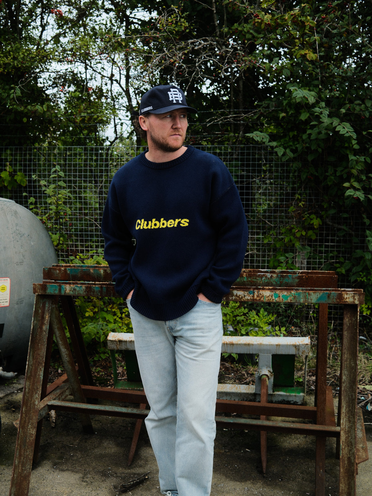CLUBBERS KNIT - NAVY