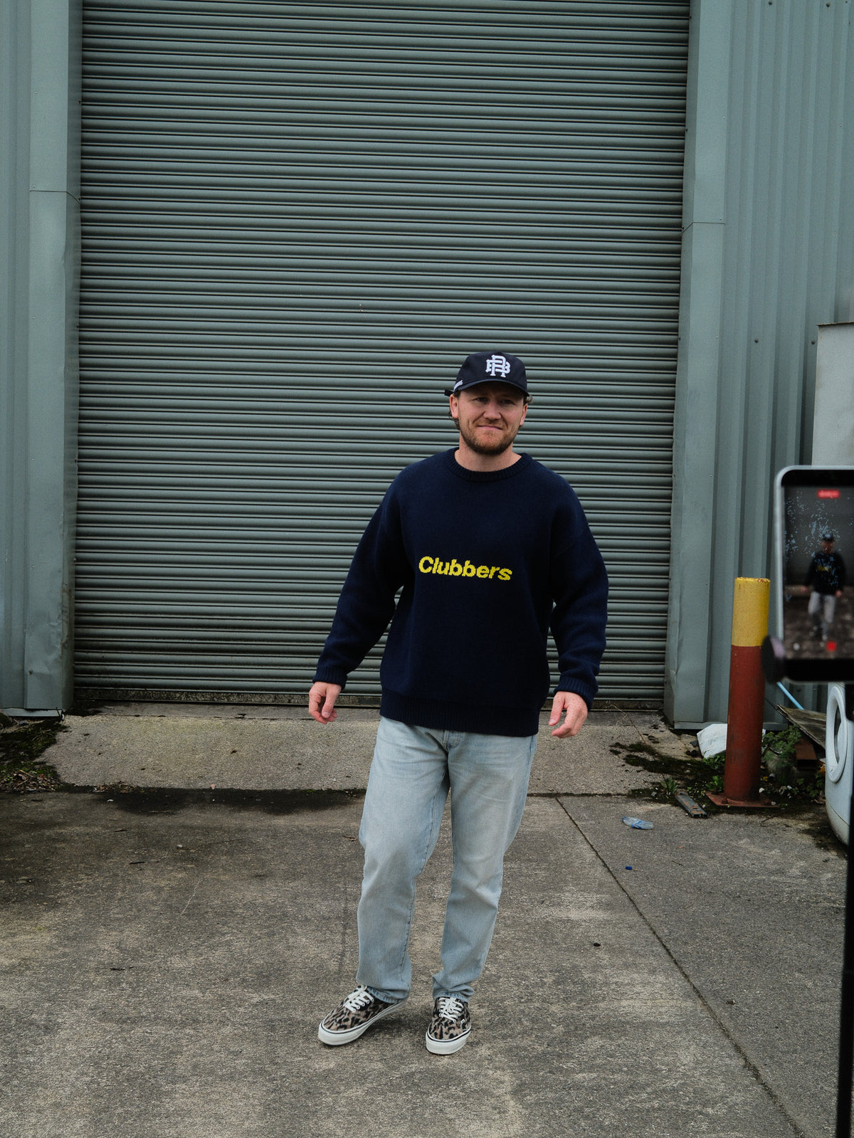 CLUBBERS KNIT - NAVY