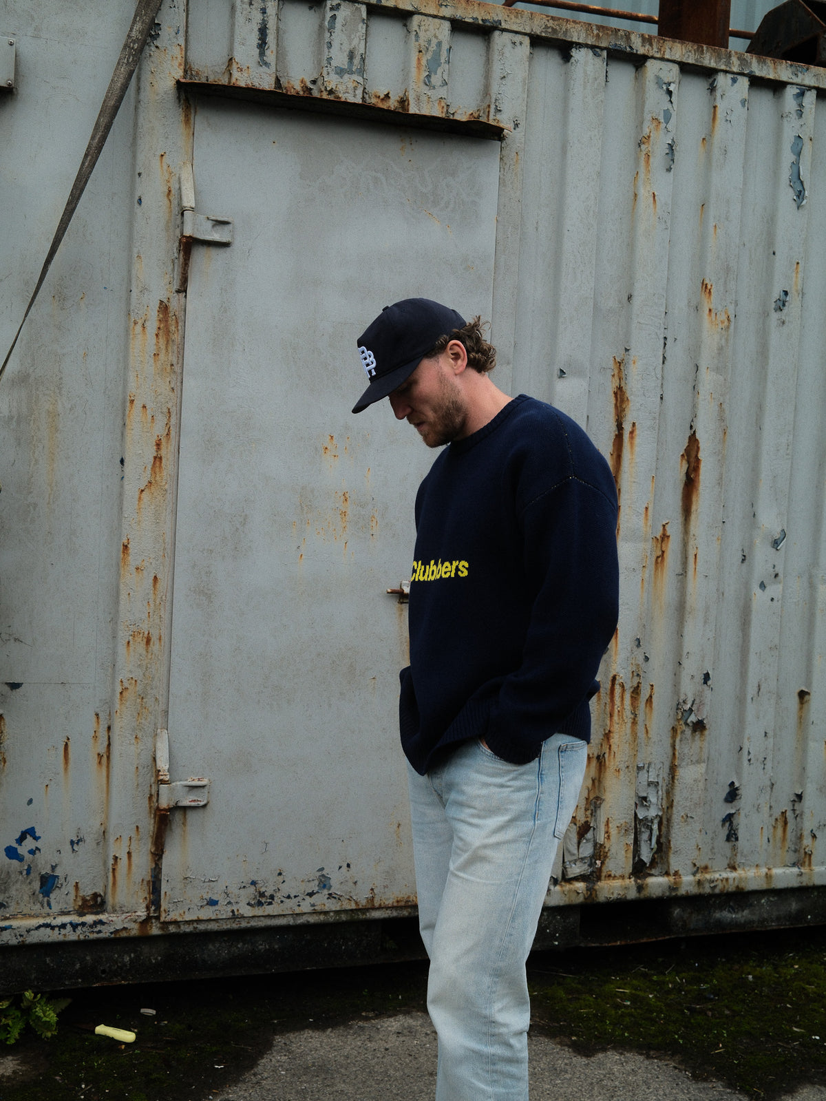 CLUBBERS KNIT - NAVY