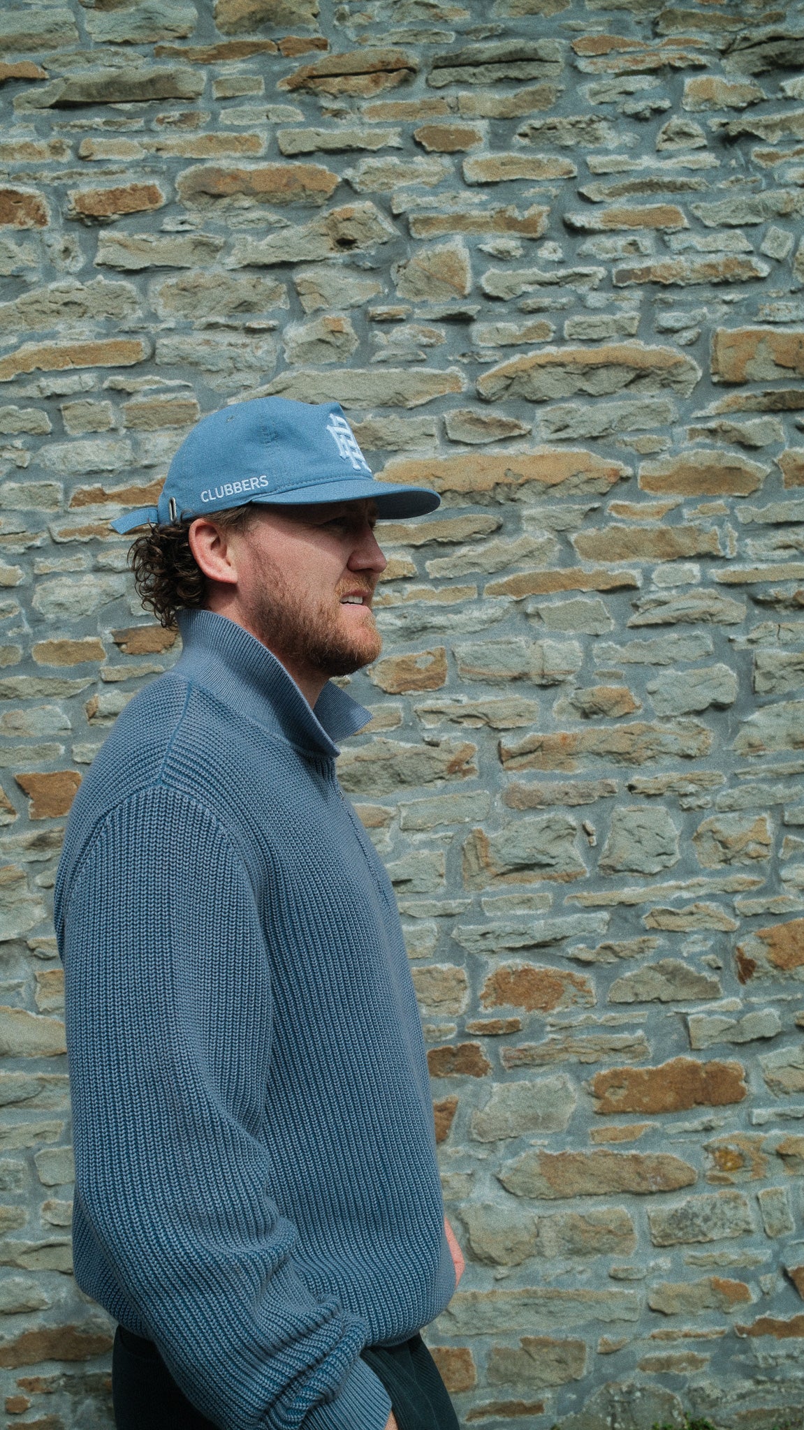 FISHERMAN 1/4 ZIP - ACID BLUE