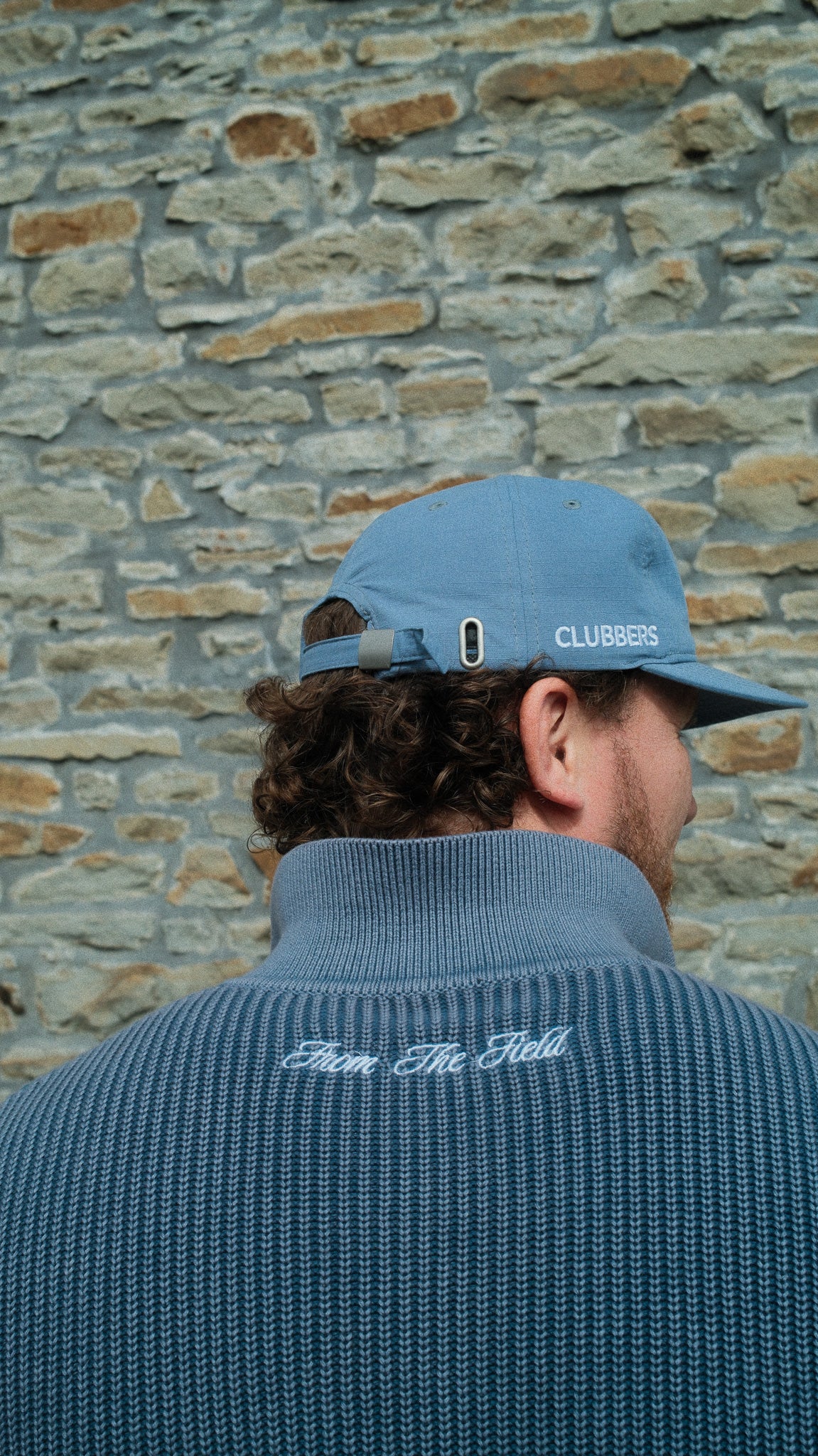 FISHERMAN 1/4 ZIP - ACID BLUE