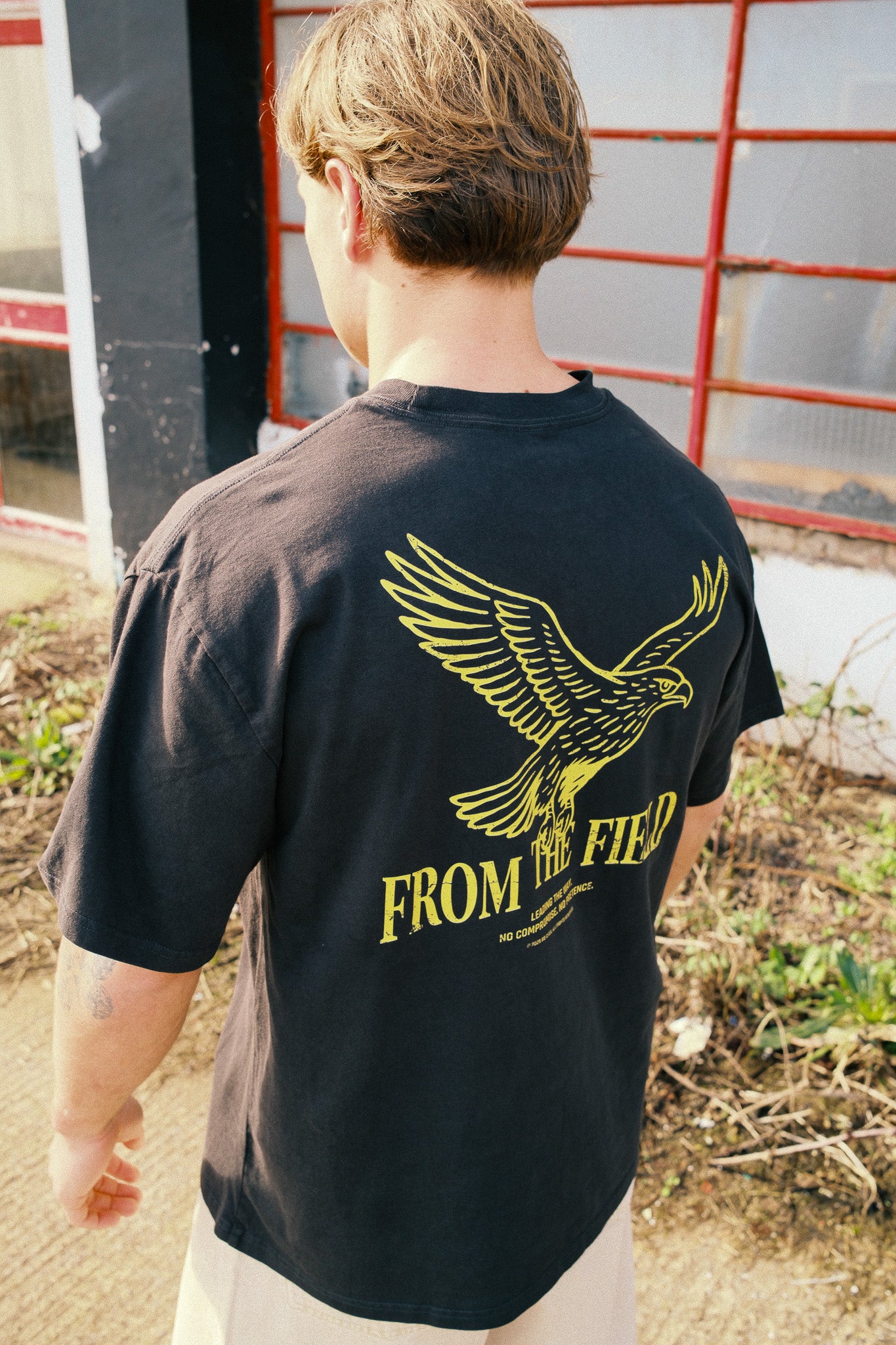 EAGLE TEE - BLACK