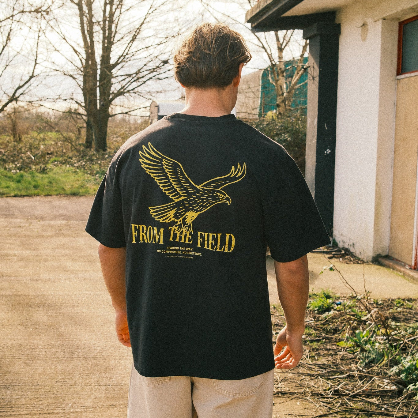 EAGLE TEE - BLACK