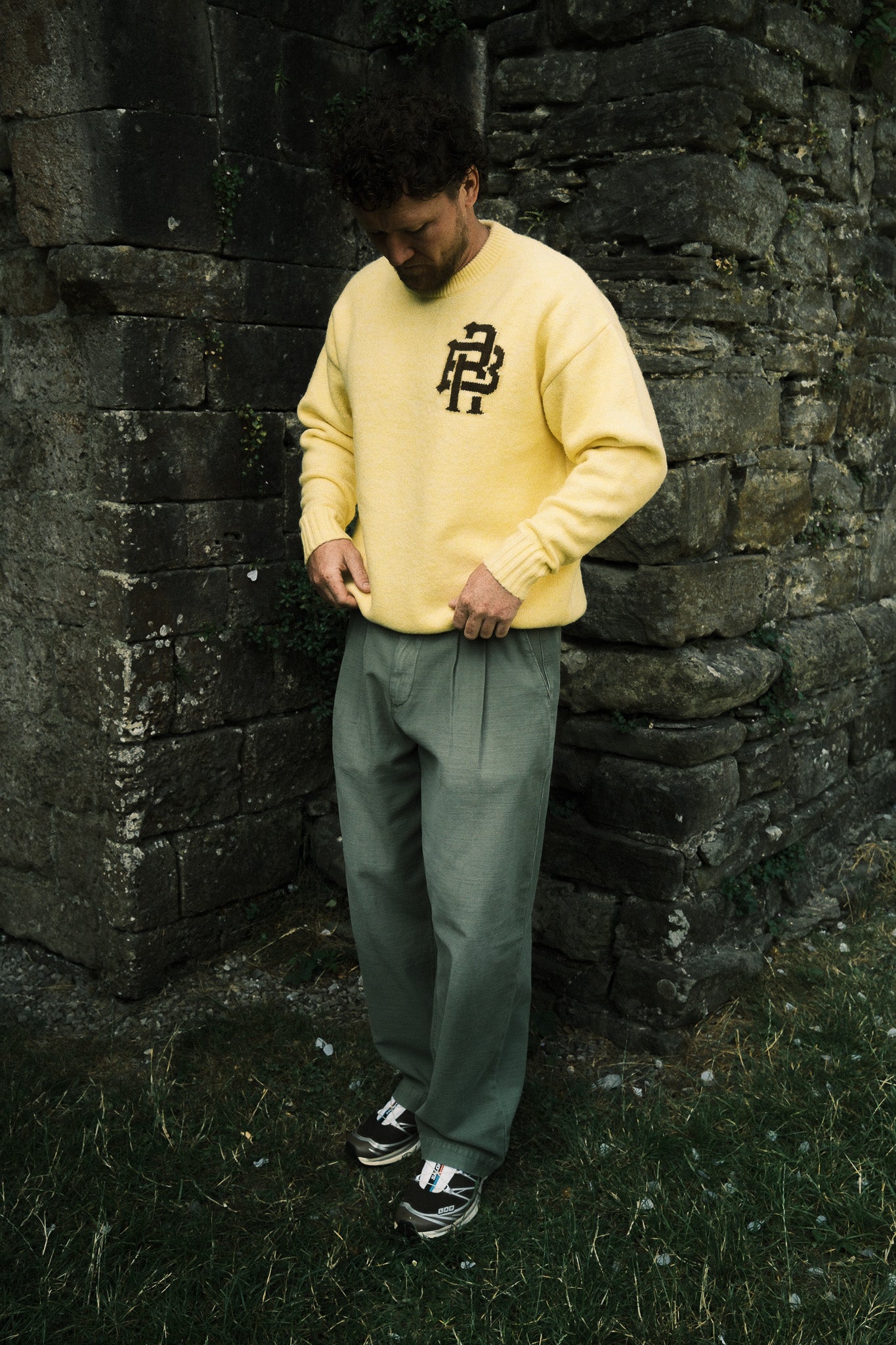 CLUB CREW KNIT - YELLOW