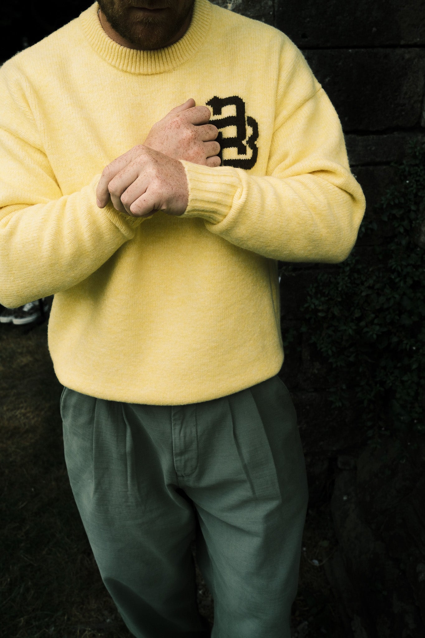 CLUB CREW KNIT - YELLOW