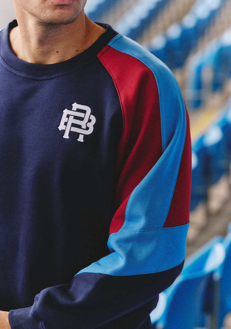 MAVEN SWEATSHIRT - NAVY & MAROON