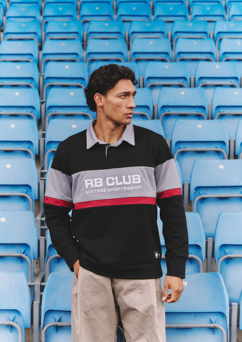 VINTAGE RUGBY JERSEY - CLUB COLOURS - VJ1