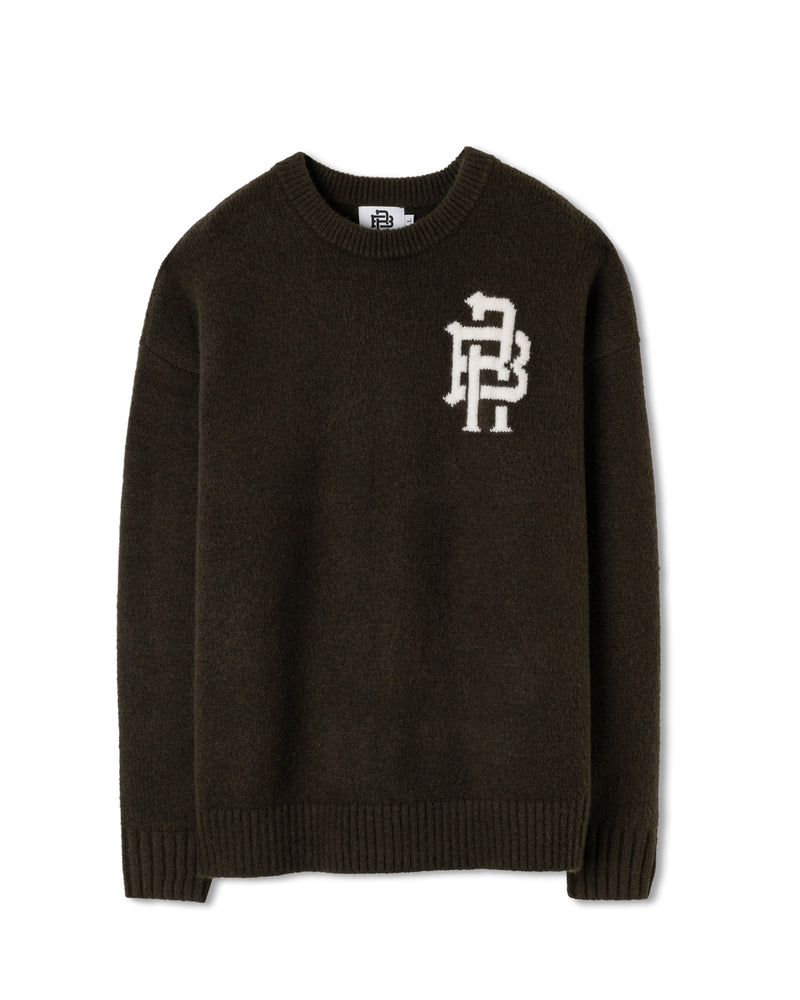 CLUB CREW KNIT - GREEN